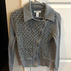 White House Black Market Zip-up Sweater